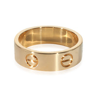 Cartier Love Ring in 18K Yellow Gold