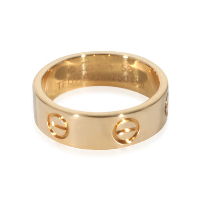 Cartier Love Ring in 18K Yellow Gold