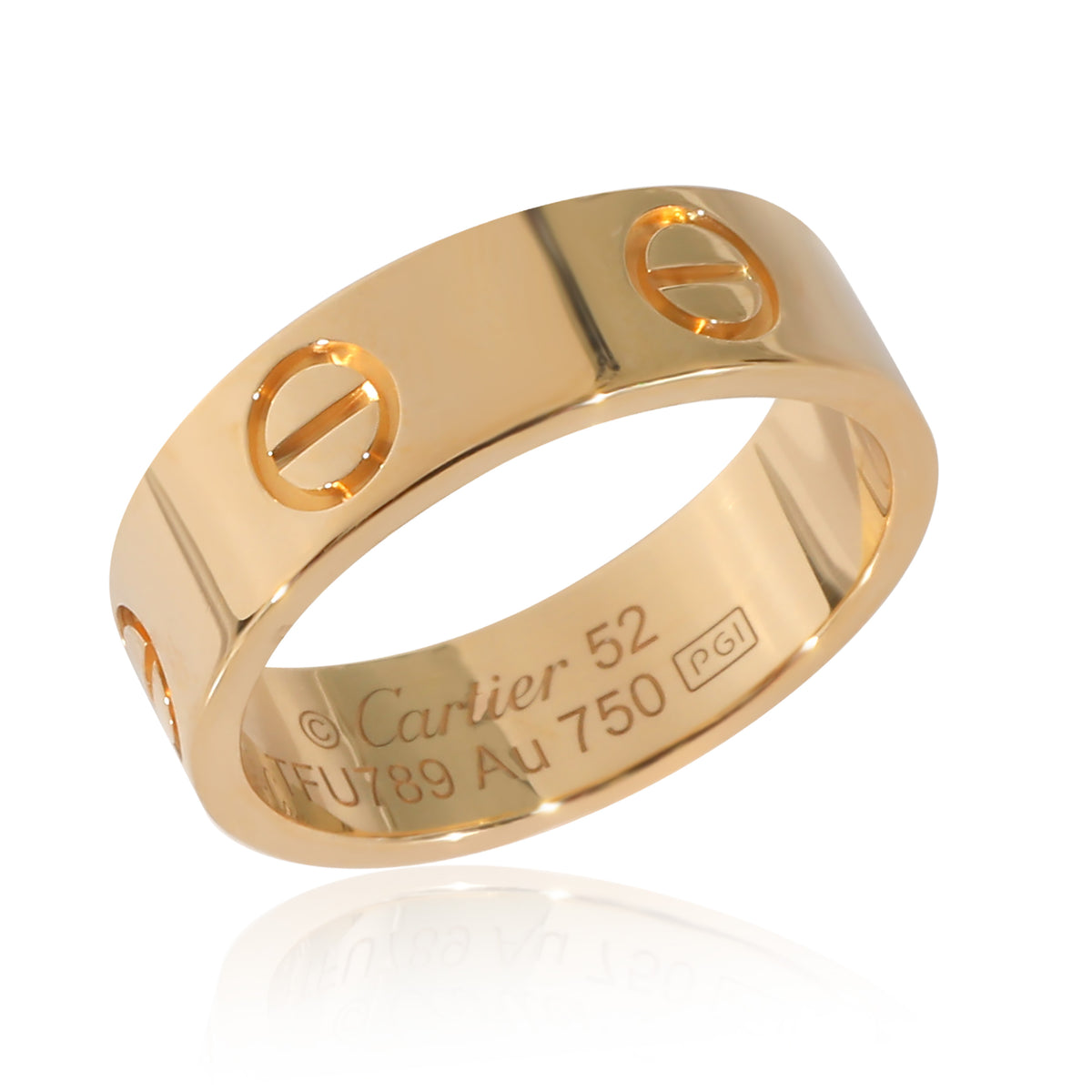 Cartier Love Ring in 18K Yellow Gold