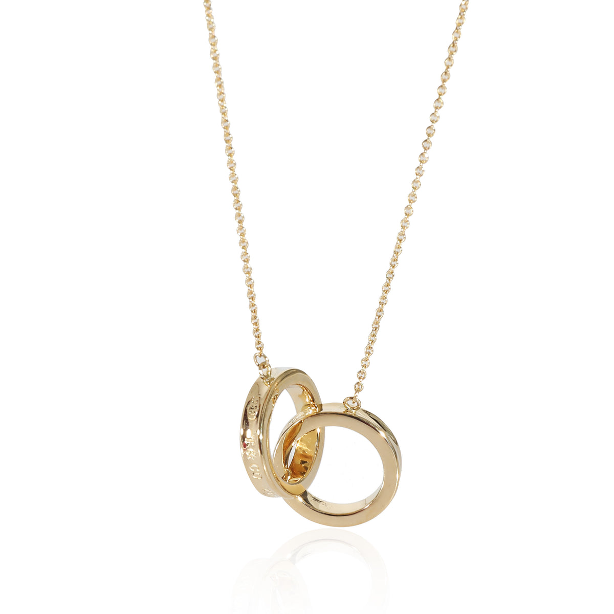 Tiffany & Co. 1837 Interlocking Circle Pendant in 18K Yellow Gold