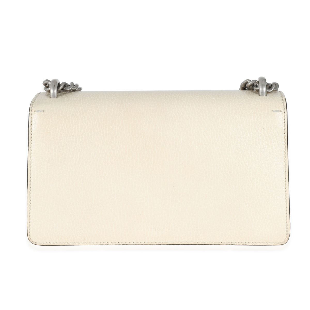 Gucci White Leather Small Dionysus