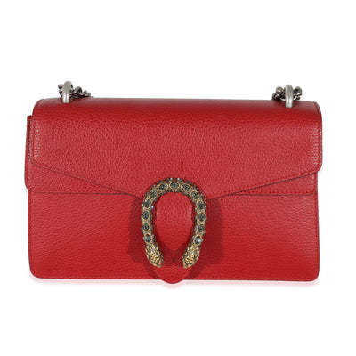 Gucci Red Leather Small Dionysus