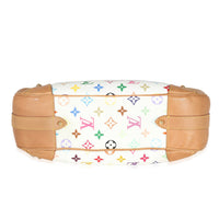 Louis Vuitton x Takashi Murakami White Monogram Multicolore Canvas Greta