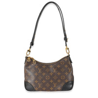 Louis Vuitton Black Monogram Canvas Boulogne NM