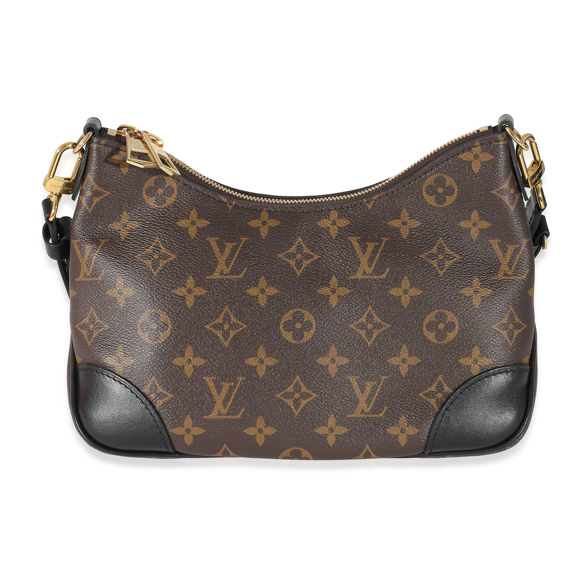 Louis Vuitton Black Monogram Canvas Boulogne NM