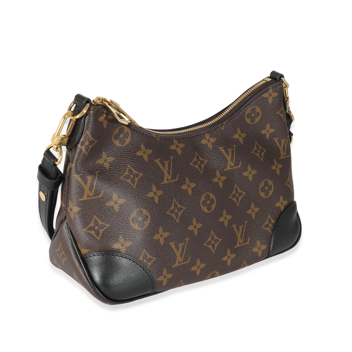 Louis Vuitton Black Monogram Canvas Boulogne NM