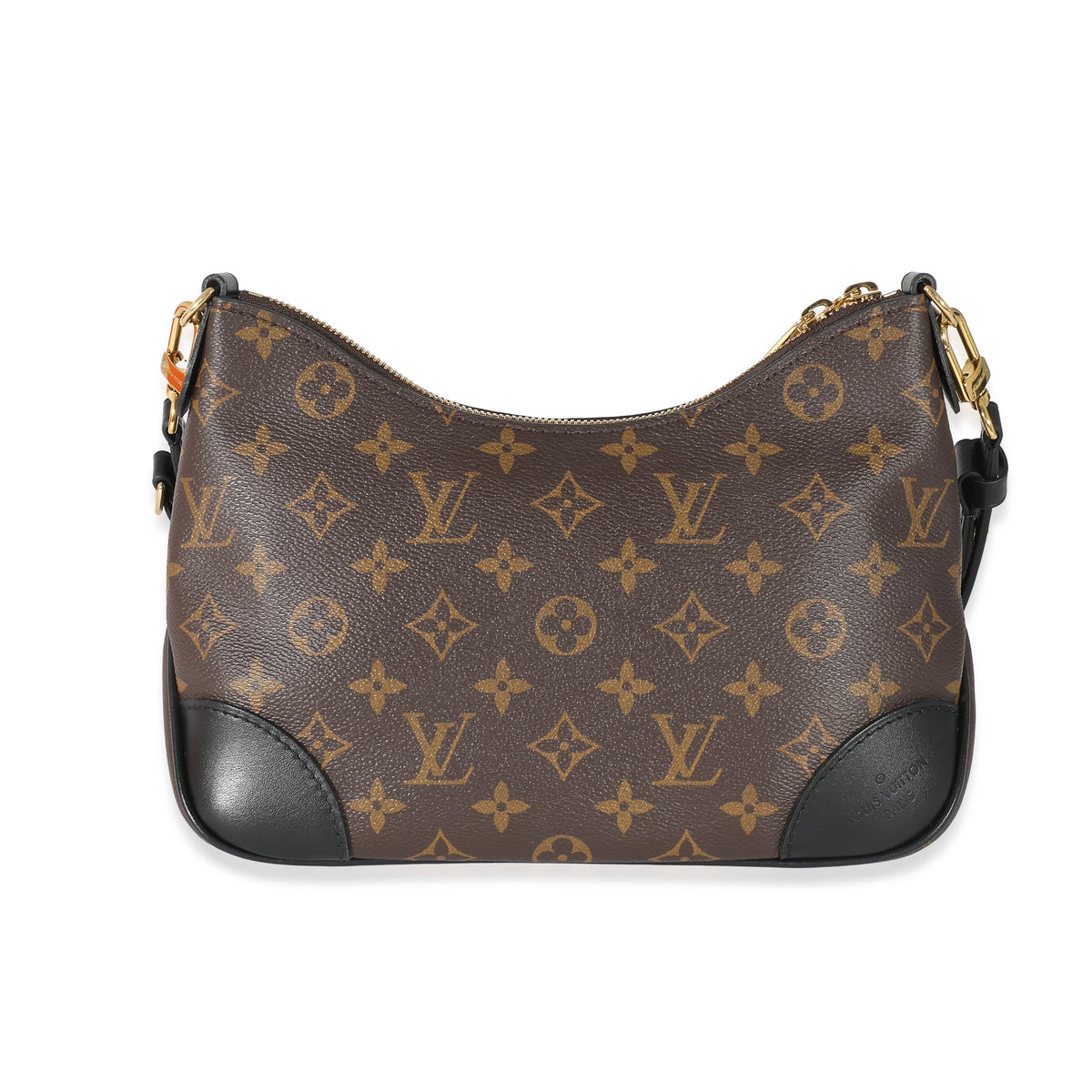 Louis Vuitton Black Monogram Canvas Boulogne NM