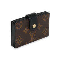 Louis Vuitton Black Monogram Canvas Gusseted Card Holder