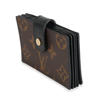 Louis Vuitton Black Monogram Canvas Gusseted Card Holder