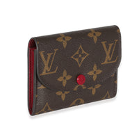 Louis Vuitton Fuchsia & Monogram Canvas Rosalie Wallet