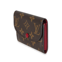 Louis Vuitton Fuchsia & Monogram Canvas Rosalie Wallet