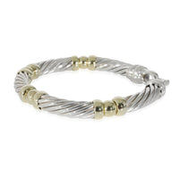 David Yurman Bracelet in Yellow Gold/Sterling Silver