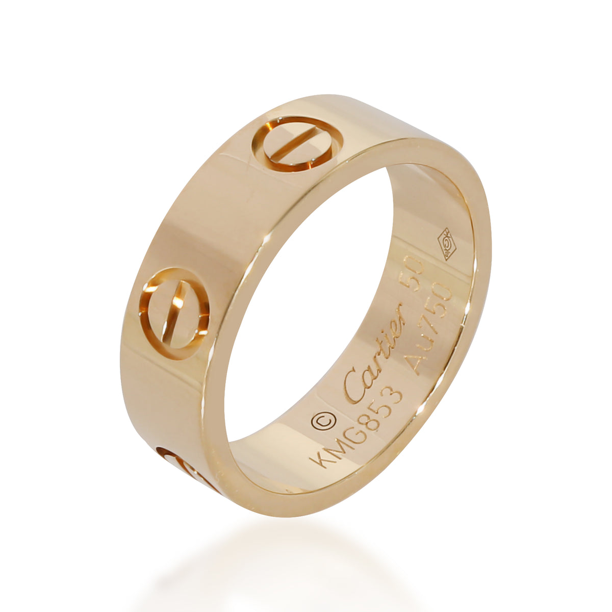 Cartier Love Ring in 18K Yellow Gold