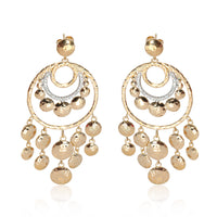 John Hardy Palu Chandelier Diamond Earrings in 18K Yellow Gold 0.25 CTW