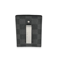 Louis Vuitton Damier Graphite Canvas Pince Card Holder With Bill Clip