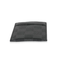 Louis Vuitton Damier Graphite Canvas Pince Card Holder With Bill Clip