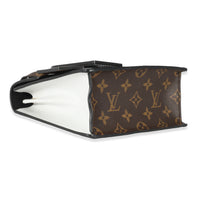 Louis Vuitton White Epi Black Monogram Vernis Spring Street