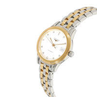 Longines Flagship L4.274.3.27.7 Womens Watch in  Stainless Steel/Gold Plate