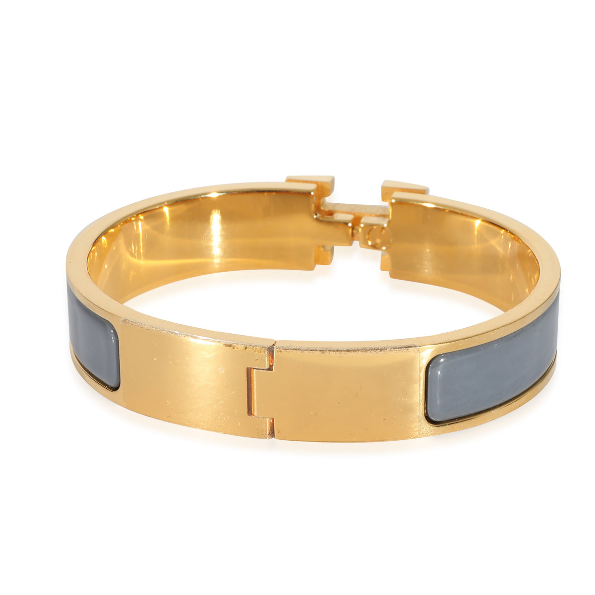 Hermès Gold Plated Clic H Bracelet
