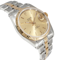 Tudor Prince Date 74033 Mens Watch in 18kt Stainless Steel/Yellow Gold