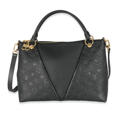 Louis Vuitton Black Monogram Empreinte V Tote MM