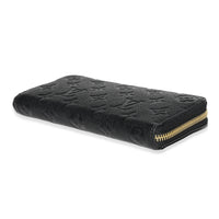 Louis Vuitton Black Monogram Empreinte Clemence Wallet