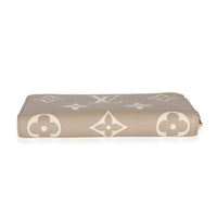 Louis Vuitton Dove Cream Monogram Empreinte Zippy Wallet