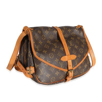 Louis Vuitton Monogram Canvas Saumur 30