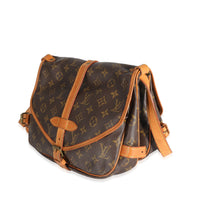 Louis Vuitton Monogram Canvas Saumur 30