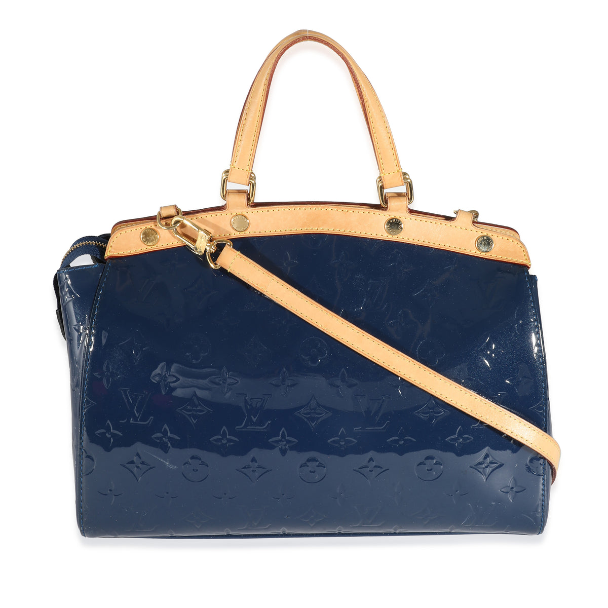 Louis Vuitton Grand Bleu Monogram Vernis Brea MM