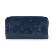 Louis Vuitton Grand Bleu Vernis Zippy Wallet