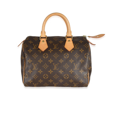 Louis Vuitton Monogram Canvas Speedy 25