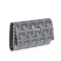 Goyard Grey Goyardine Canvas Saint Michel 6 Key Holder