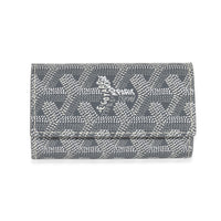 Goyard Grey Goyardine Canvas Saint Michel 6 Key Holder