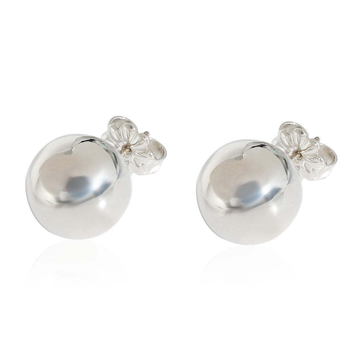 Tiffany & Co. HardWear 10 mm Ball Stud Earrings in Sterling Silver