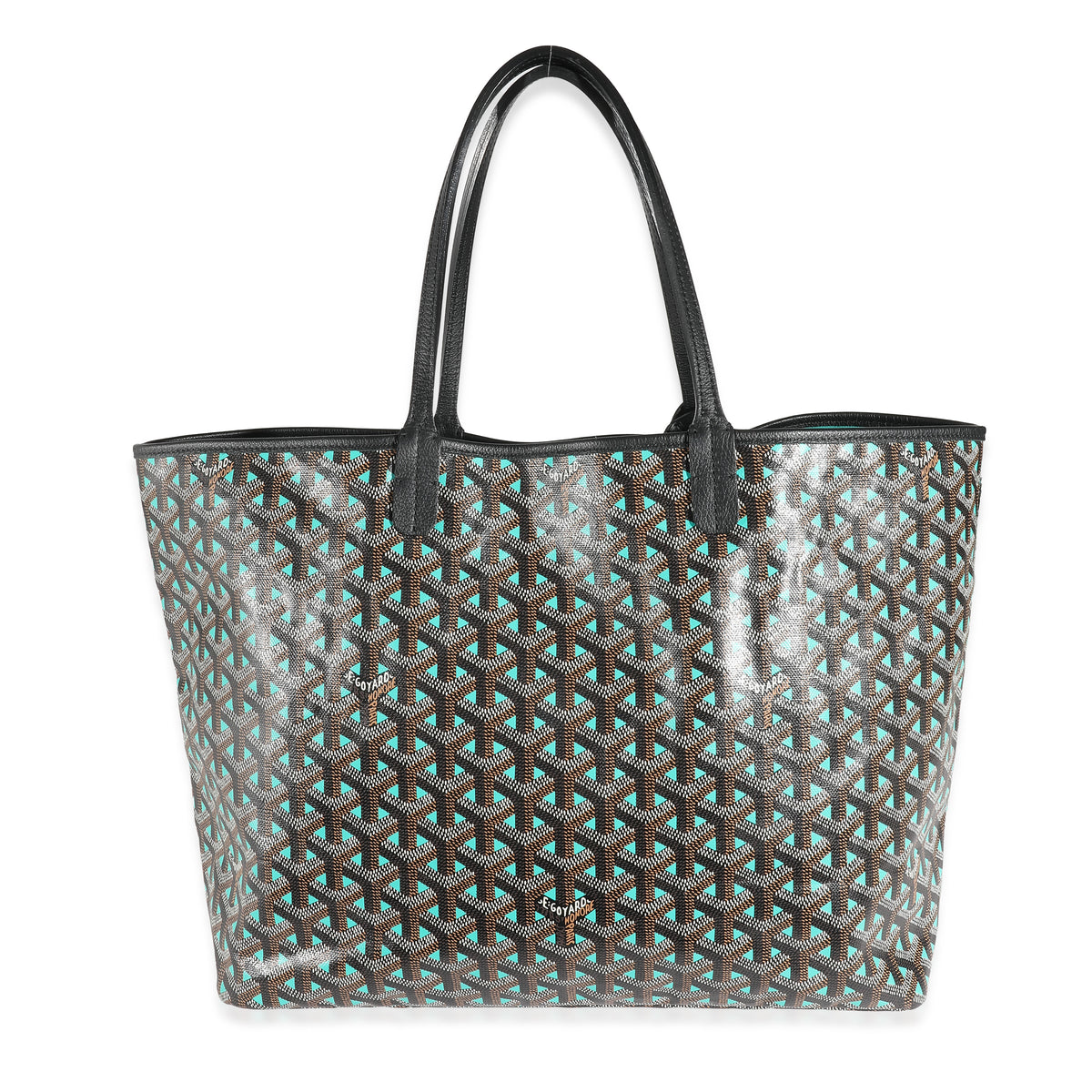 Goyard Black Opaline Goyardine Canvas Claire Voie Saint Louis PM