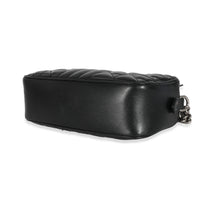 Gucci Black Matelasse Calfskin Aria Small GG Marmont Shoulder