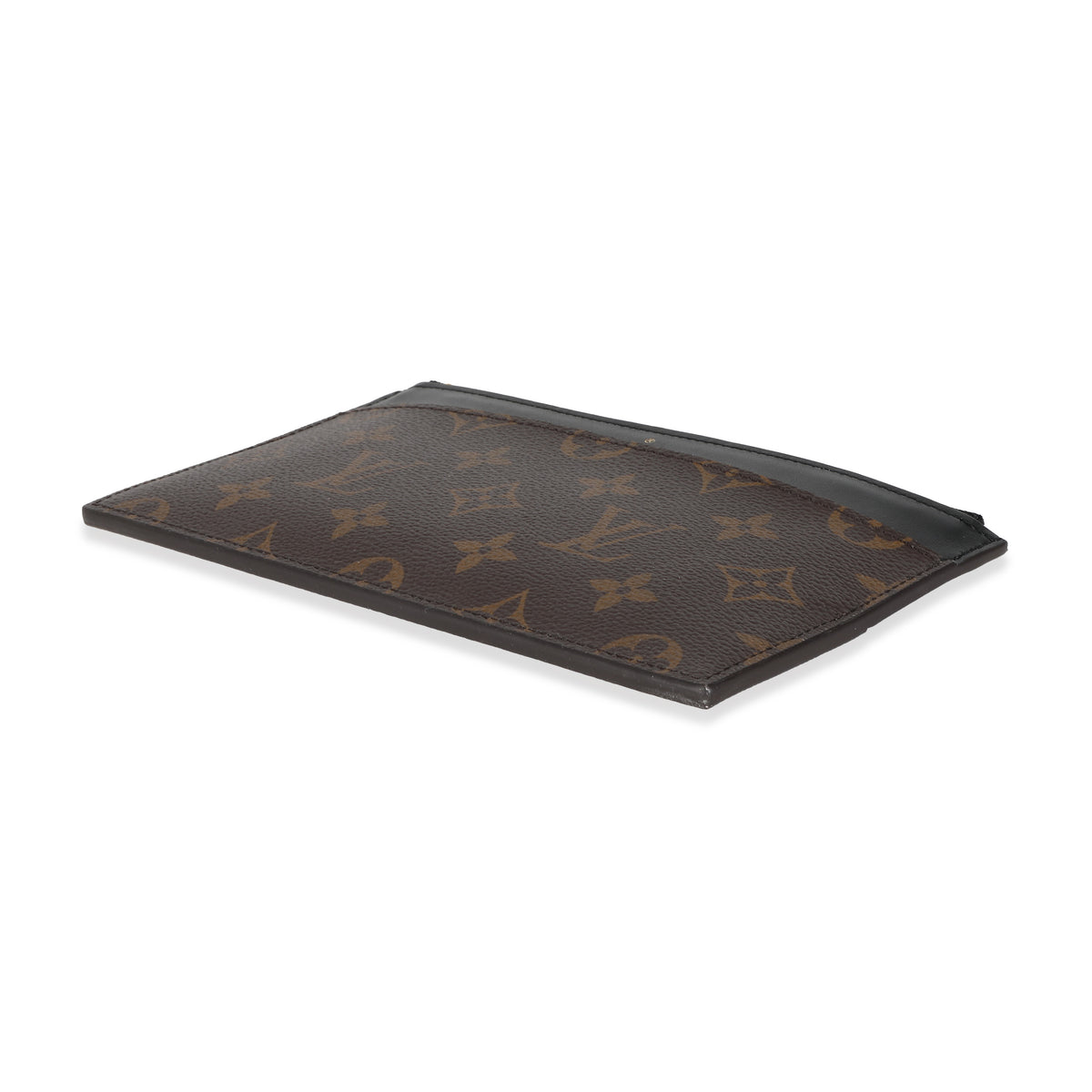 Louis Vuitton Black Monogram Canvas Slim Purse