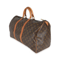 Louis Vuitton Vintage Monogram Canvas Keepall 50