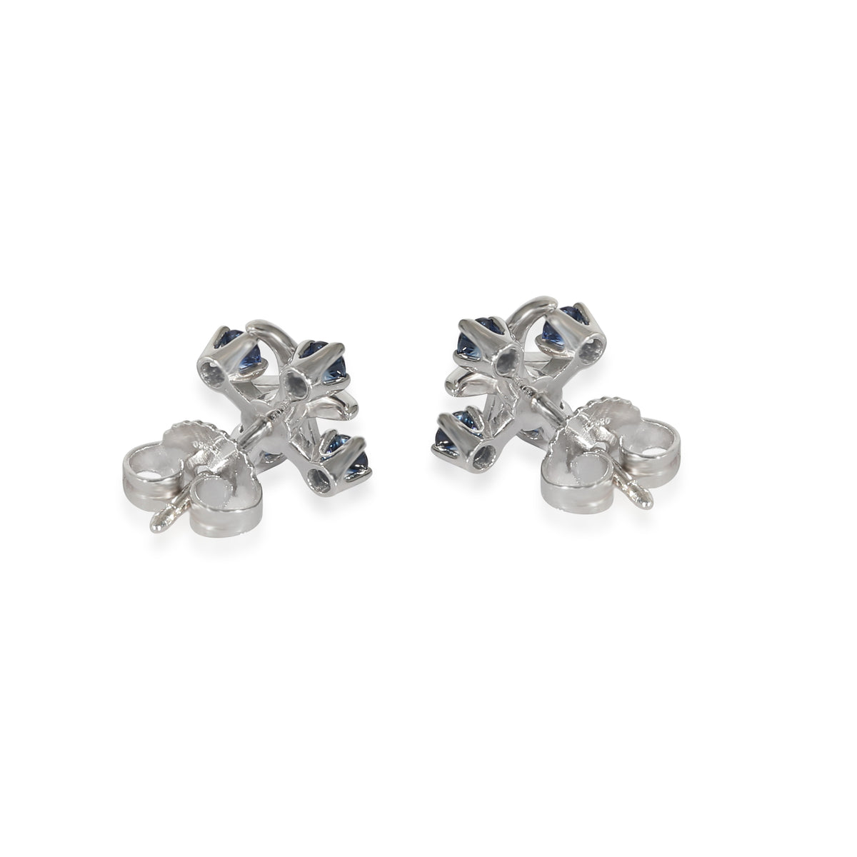 Tiffany & Co. Schlumberger Lynn Sapphire Earrings in Platinum