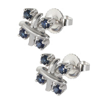 Tiffany & Co. Schlumberger Lynn Sapphire Earrings in Platinum