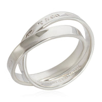 Tiffany & Co. 1837 Interlocking Circles Ring in Sterling Silver