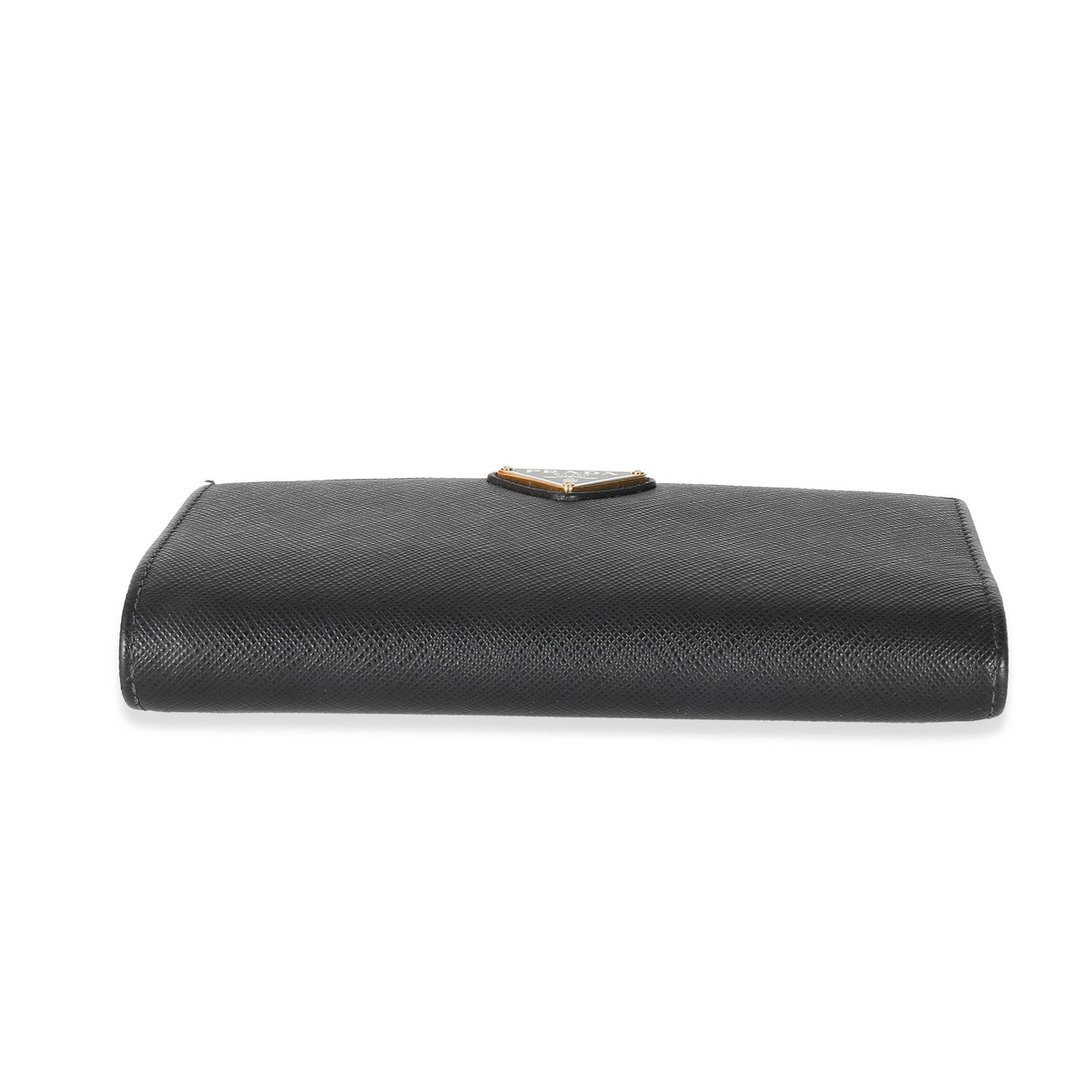 Prada Black Saffiano Leather Large Wallet