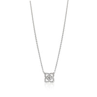 DeBeers Enchanted Lotus Pendant in 18k White Gold 0.16 CTW