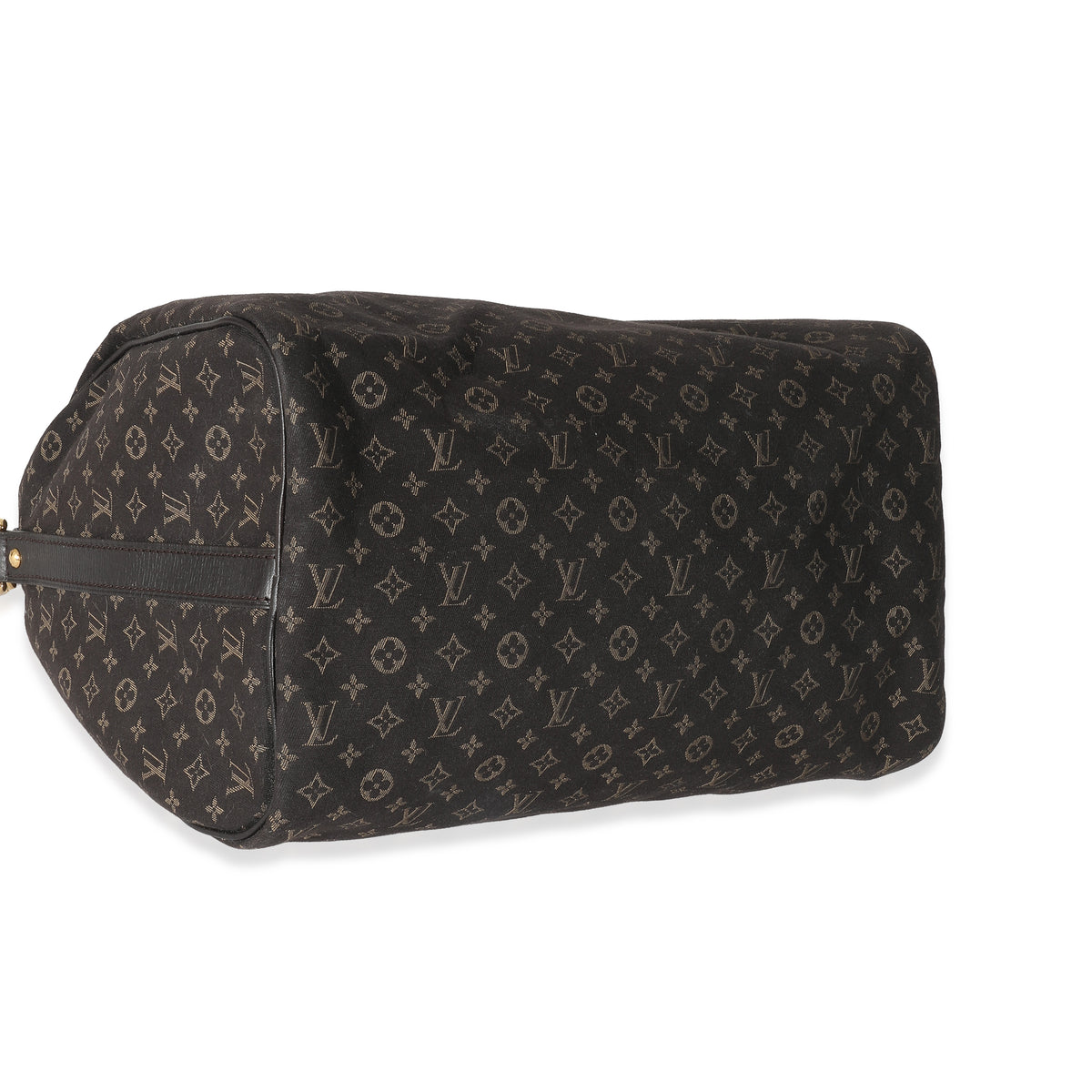 Louis Vuitton Brown Monogram Canvas Mini Lin Speedy Bandouliere 30