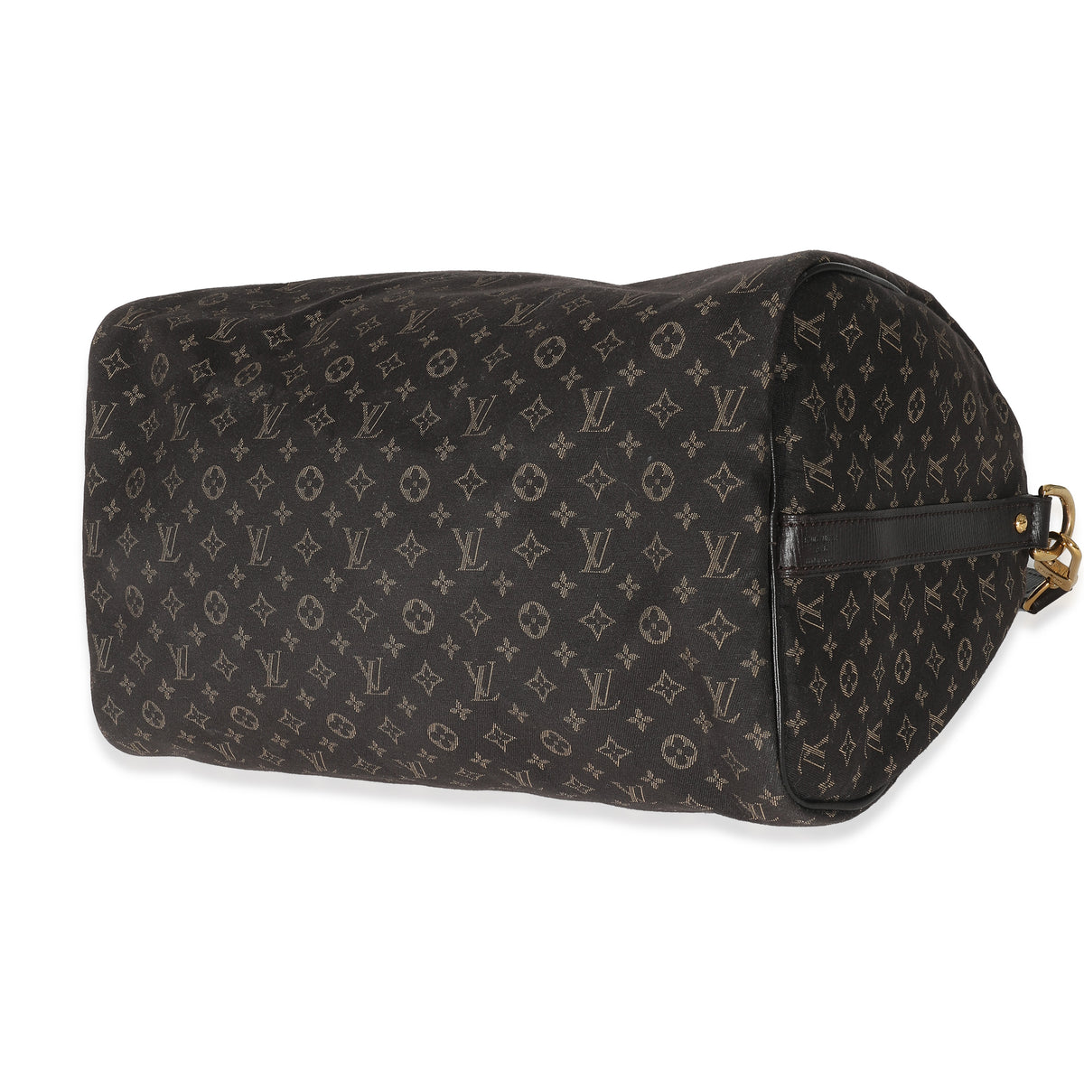 Louis Vuitton Brown Monogram Canvas Mini Lin Speedy Bandouliere 30