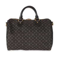 Louis Vuitton Brown Monogram Canvas Mini Lin Speedy Bandouliere 30