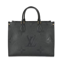 Louis Vuitton Black Monogram Giant Empreinte Onthego MM