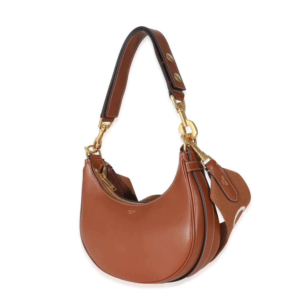 Celine Tan Smooth Calfskin Medium Ava Strap Bag