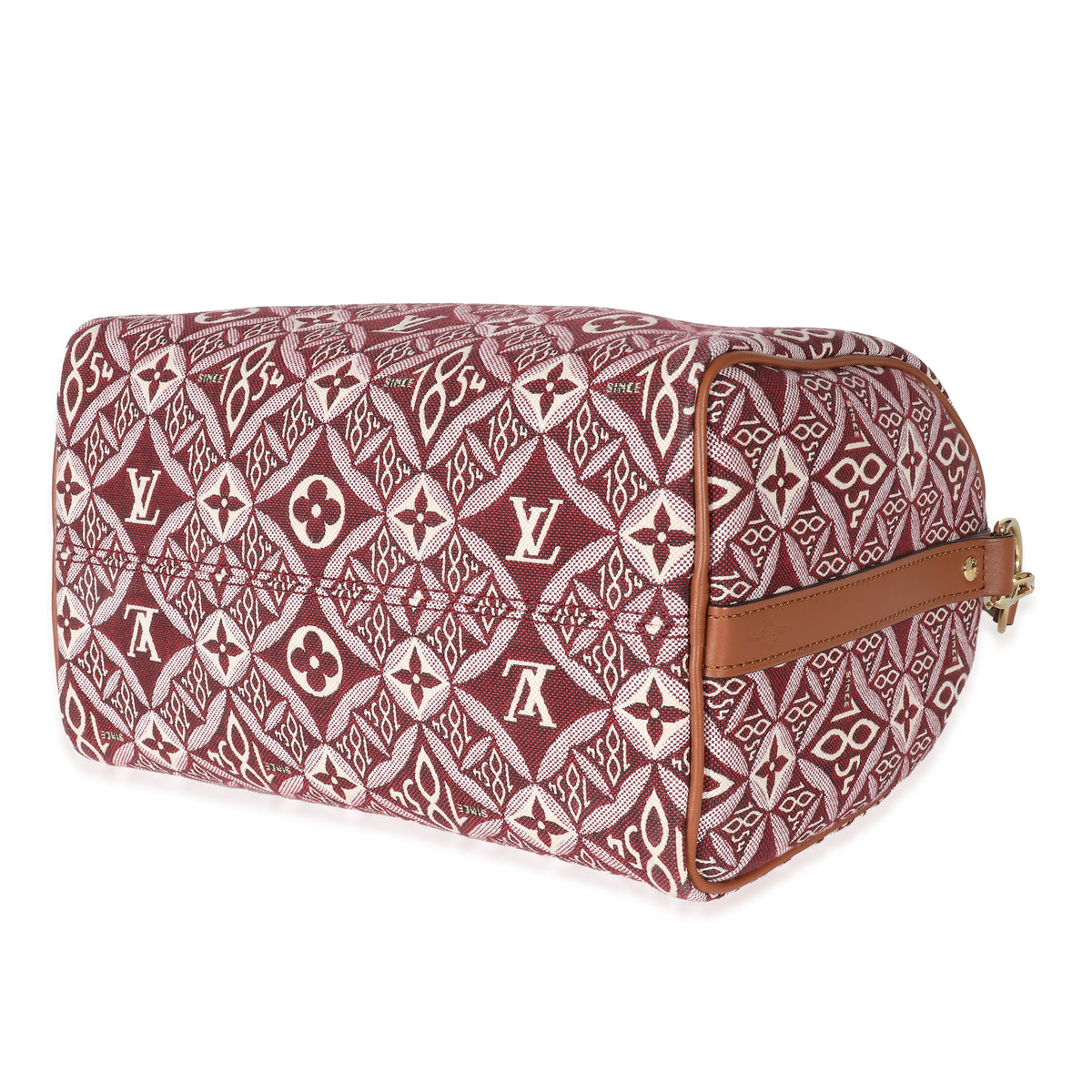 Louis Vuitton Bordeaux Jacquard Monogram Since 1854 Speedy Bandoulière 25